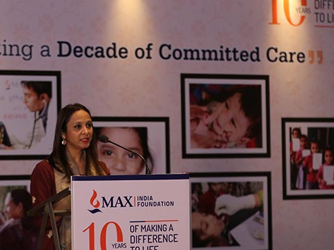 Max India Foundation completed Ten meaningful years on 15 January