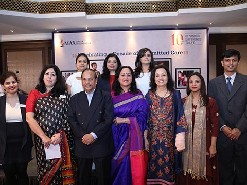 Max India Foundation completed Ten meaningful years on 15 January